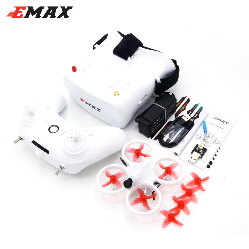 FPV レーシング ドローン、EMAX EZ パイロット 82 ミリメートルミニ 5.8 グラムカメラゴーグルメガネ付き RC ドローン 2 〜 3S RTF バージョン RC おもちゃギフト