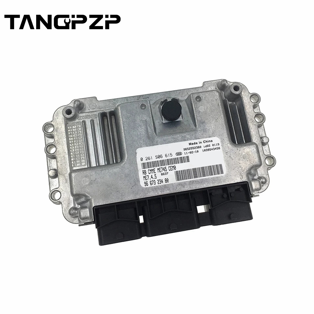 9667323480 車のエンジンコンピュータエンジン制御モジュールプジョー 301 206 207 307 308 408 C2 C3 C4 Zx Elyess ECU