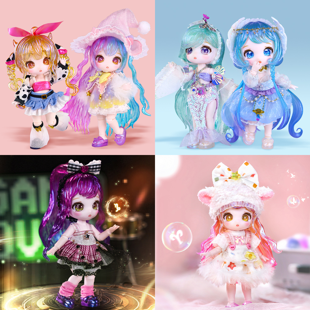 ICY DBS ドリームフェアリー シーズン 2 星座メイツリー OB11 人形 BJD グッズかわいい動物 13 センチメートル SD ギフト