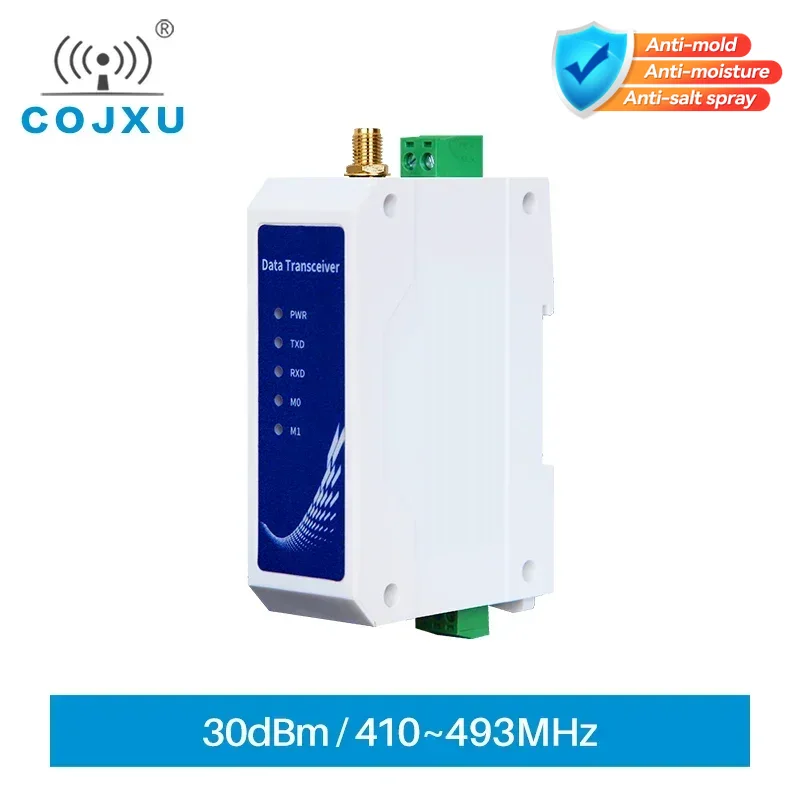 Super LoRa DIN レール RS485 SX1262 433/470MHz 30dbm AC 電源 85-265V ワイヤレスデータトランシーバー Cojxu E96-DTU (400SL30-485)