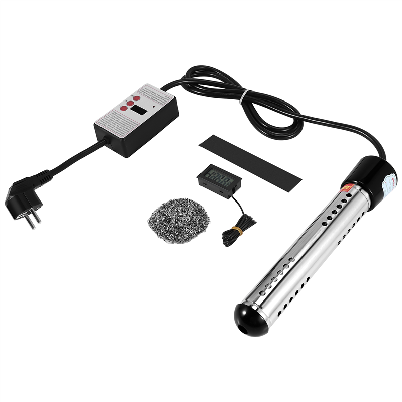AEA9-2500W 浸漬ヒーター、プールヒーター自動タイマー、安全なプール加熱浸漬ヒーター、家庭用 EU プラグに最適