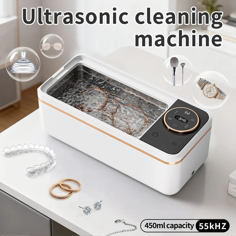 2026 ホット販売超音波 55KHZ 洗浄機ソニック技術ディープクリーニング家電メガネ義歯ジュエリーメイクアップ Refr