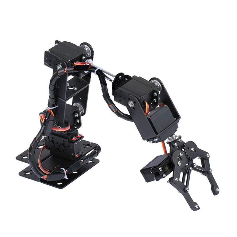 360 度 6 DOF ロボット金属合金メカニカルアーム爪キット MG996R Arduino ロボットキット教育 Ps2 プログラム可能なおもちゃ
