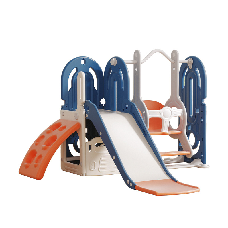 Children's Indoor Slide Household Baby Climbing Frame Multifunctional Slide Swing 2 In 1 Toddler Play Set Home Activity Toy