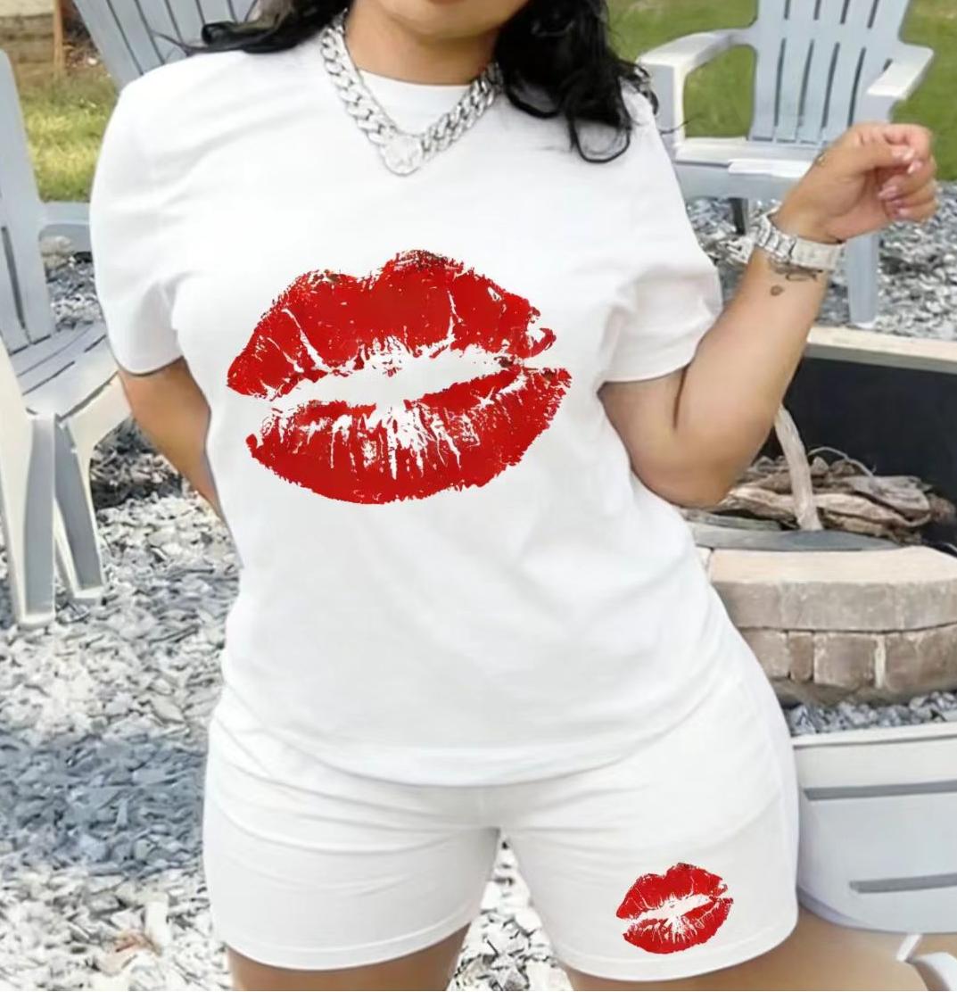 レディース パジャマ 2 点セット 夏 半袖 Tシャツ
