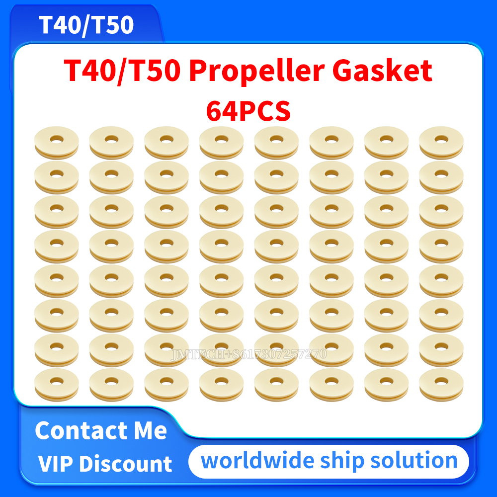 T25 T40 T20P T50 プロペラゴムパッドガスケット 64 個 Dji ブレード修正部品修理交換