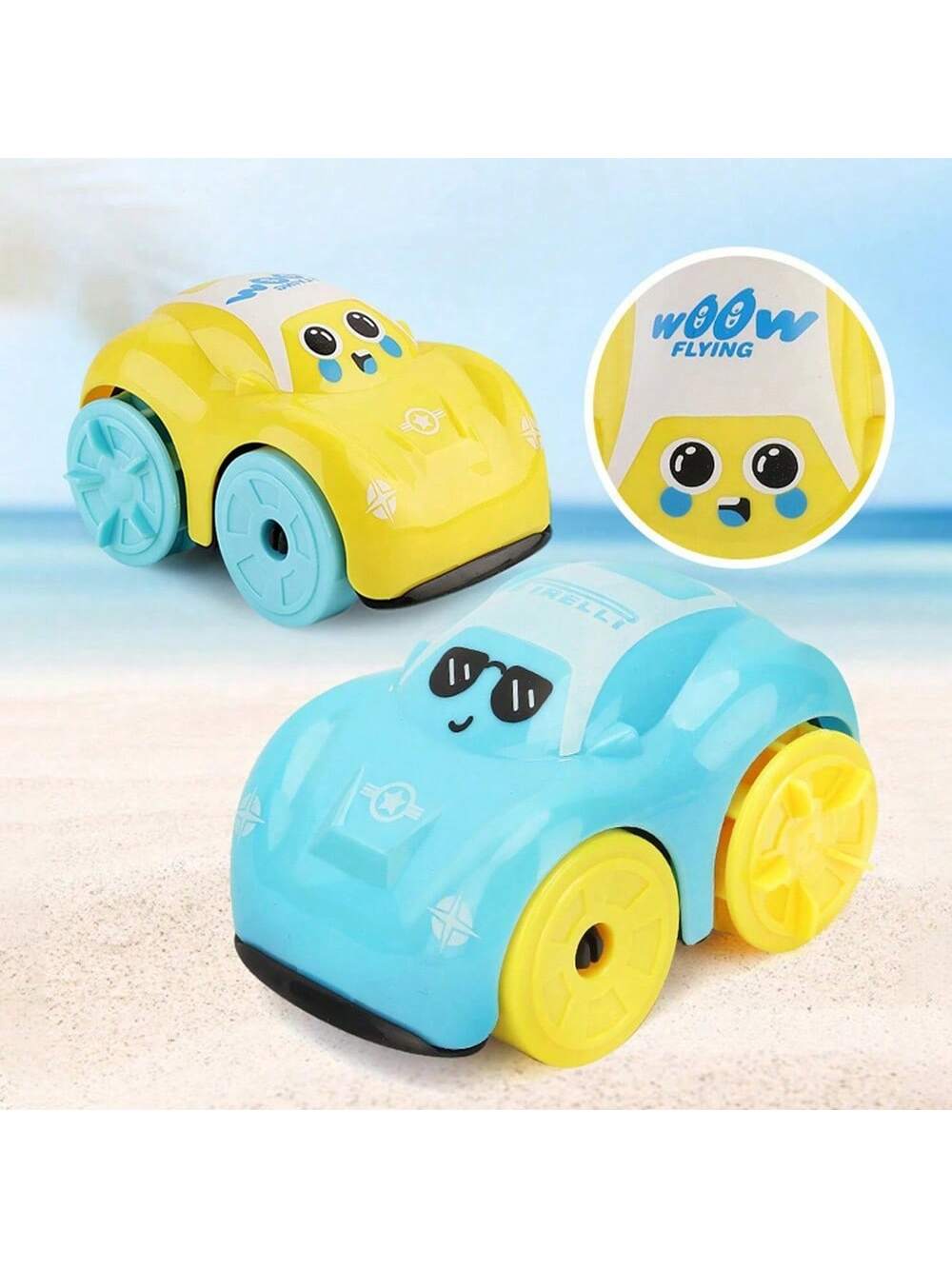 サマーベビーバスおもちゃの車、幼児用チェーン駆動ランド