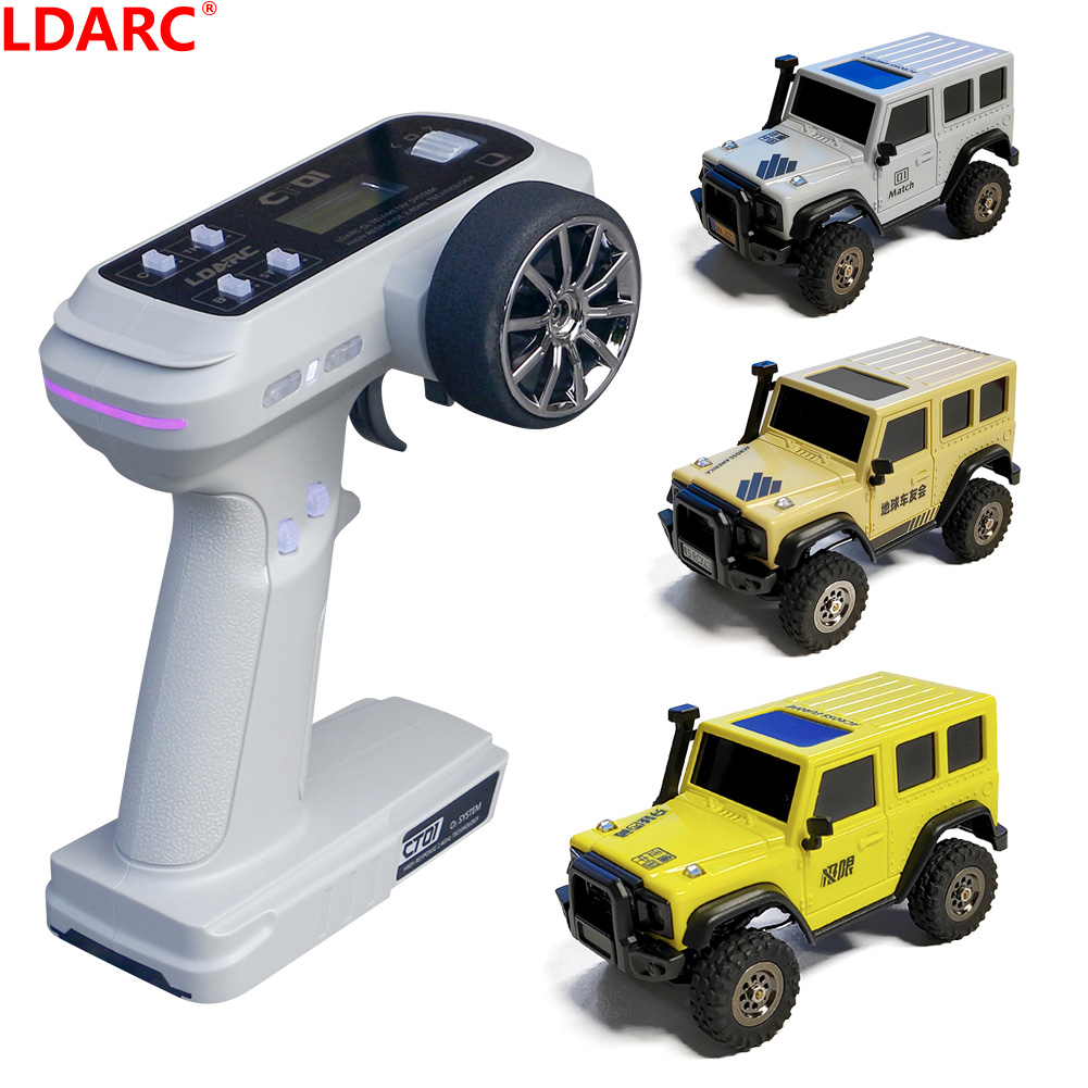 LDARC X43 1:43 クローラー RC カーシミュレーションフルタイム 4WD 登山車おもちゃリモートコントロールおもちゃ RTR キット子供と大人のおもちゃ