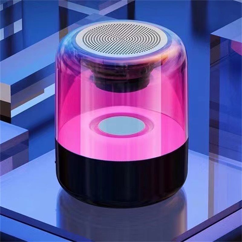 ポータブル TWS ワイヤレス Bluetooth スピーカー高品質カラフルなライトサウンドボックス MP3 音楽プレーヤーオーディオホームシアターサウンドシステム