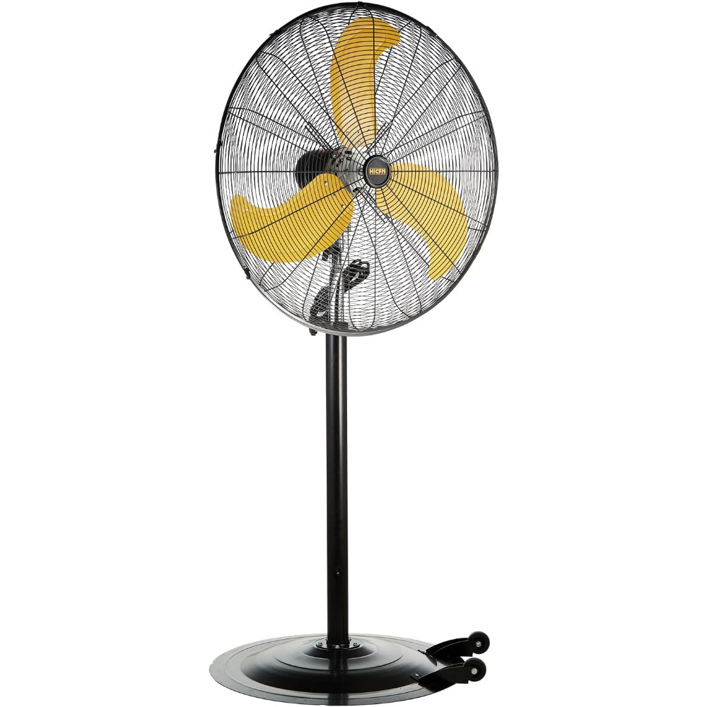 ヘビーデューティ 80 インチ 30 インチペデスタルスタンディングファン 8300 CFM 高速振動産業商業ガレージワークショップ