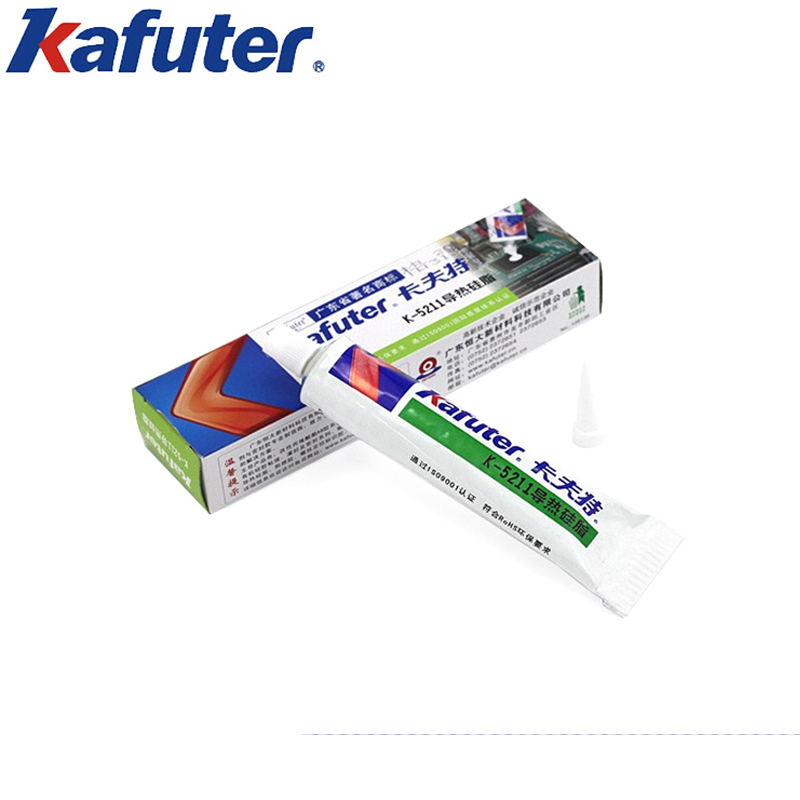 Kafuter K-5211 サーマル グリース CPU 未硬化サーマル グリース 1.2 熱伝導率 ホワイト 100g Kafuter K5211 Electrical HDCSUN