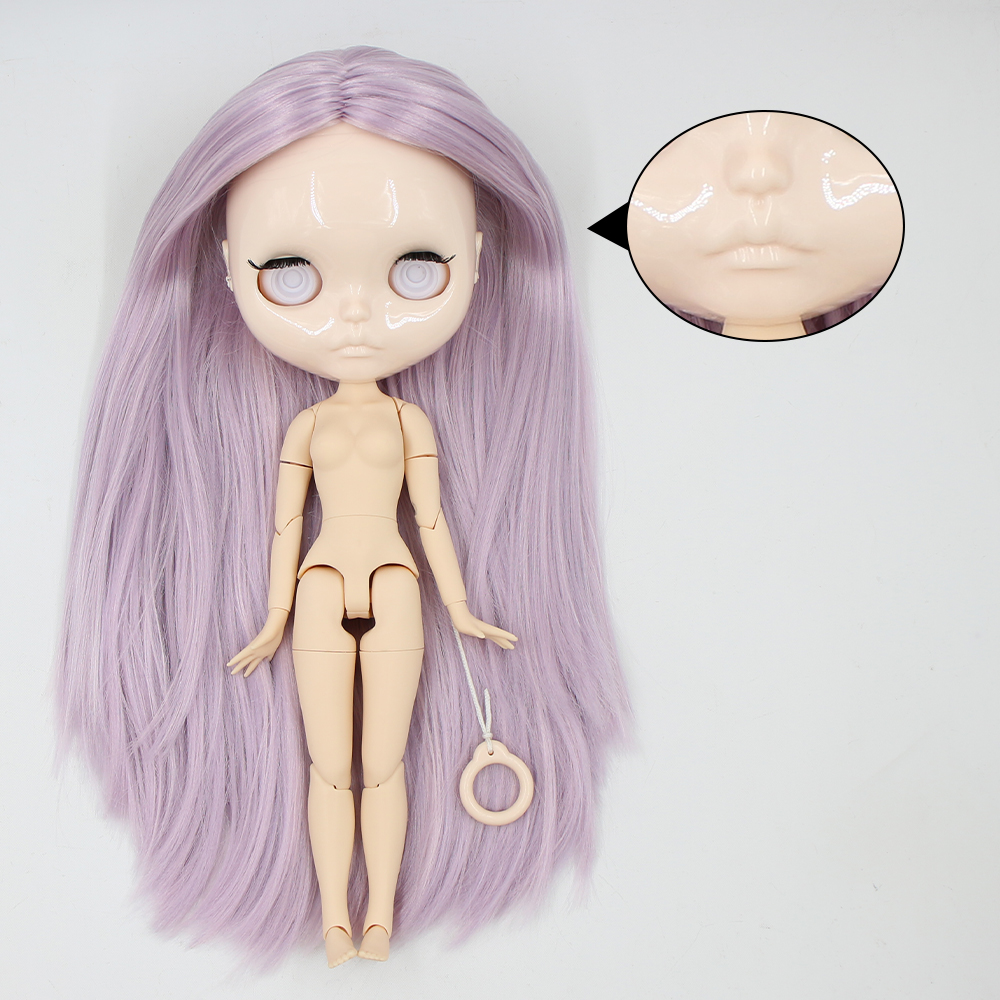 ICY DBS ブライス人形 1/6 bjd 白い肌光沢のある顔メイクなしアイチップなし diy カスタム人形 30 センチメートルおもちゃ