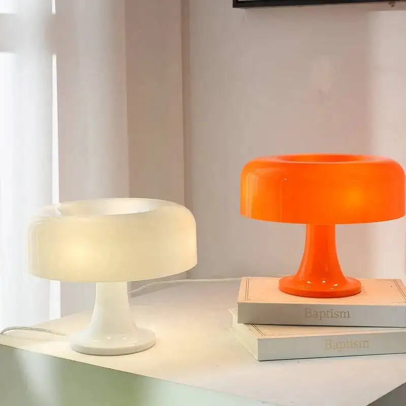 現代クリエイティブ LED キノコテーブルランプ三色雰囲気ライト寝室ホームフェスティバルパーティーの装飾