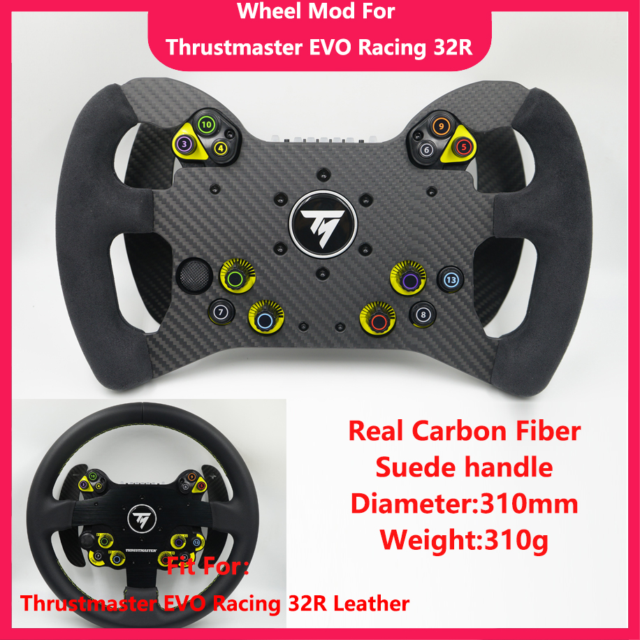 SIMPUSH レーシング Sim ホイール Mod GT3 GT4 Sim レーシング Simracing スラストマスター EVO レーシング 32R レザー用