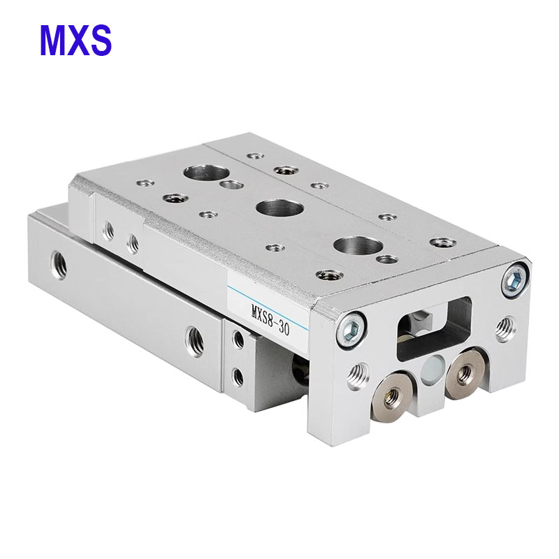 MXS シリーズ空気圧スライド シリンダ MXS6 MXS8 MXS12 MXS16 MXS20 MXS25-10/20/30/40/50/75/100/125/150 ミリメートル