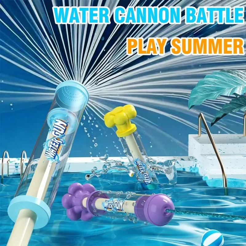4 個花火水鉄砲子供の水泳パーティーの戦いゲームインタラクティブ引き出し式水スプレーおもちゃビーチ夏の散水