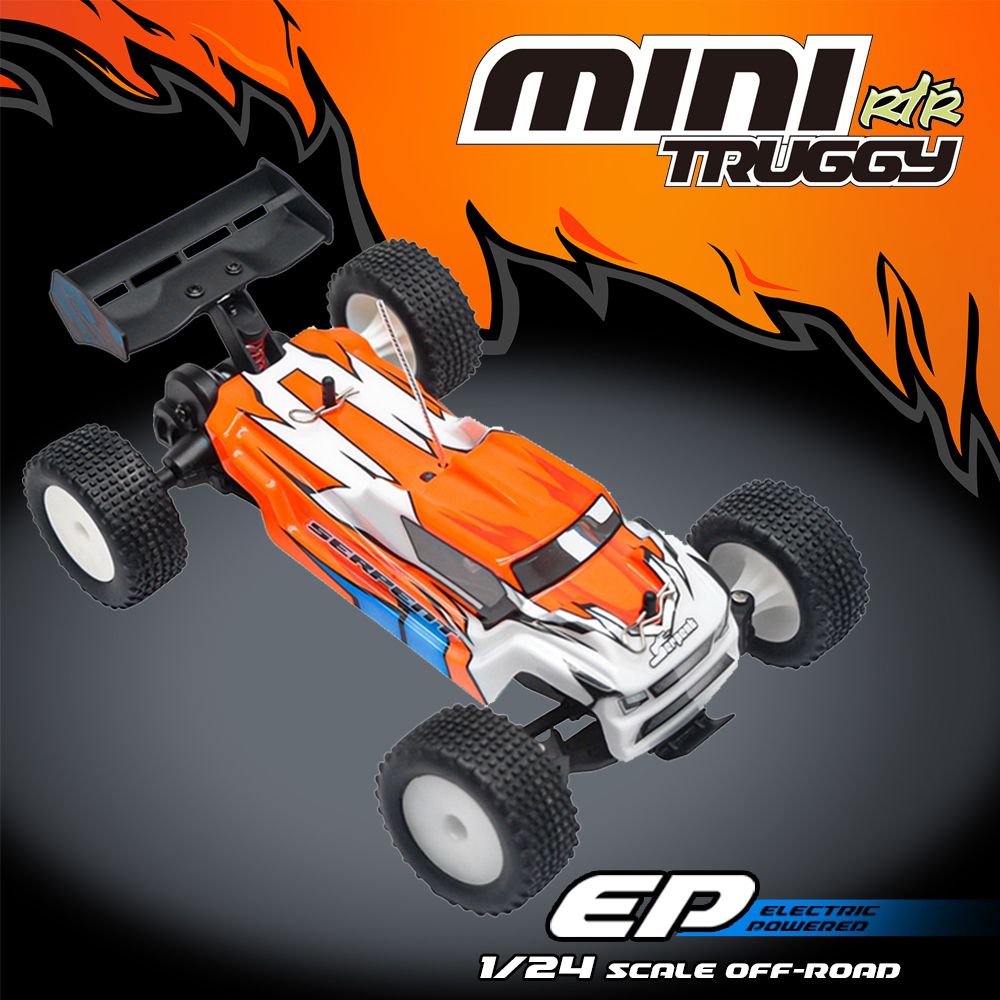 1/24 サーペント スパイダー トラギー ミニ RC カー ジャイロ 2.4GHz EP RC カー RTR リモートコントロールカー電動おもちゃ 大人と子供用 新しい