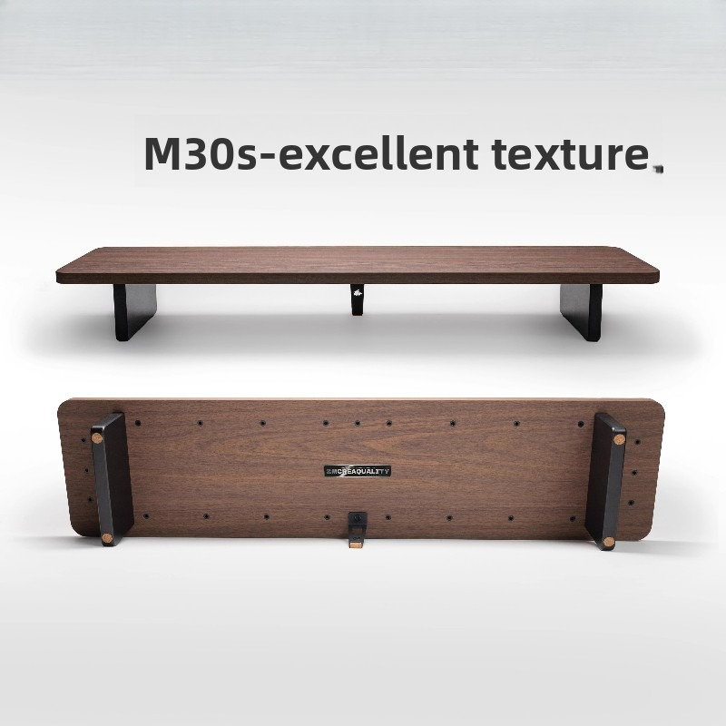 M30s モジュラーモニタースタンドプレミアム無垢材デスクトップオーガナイザー省スペースコンピュータテーブルモダンなワークステーションオーガナイザー