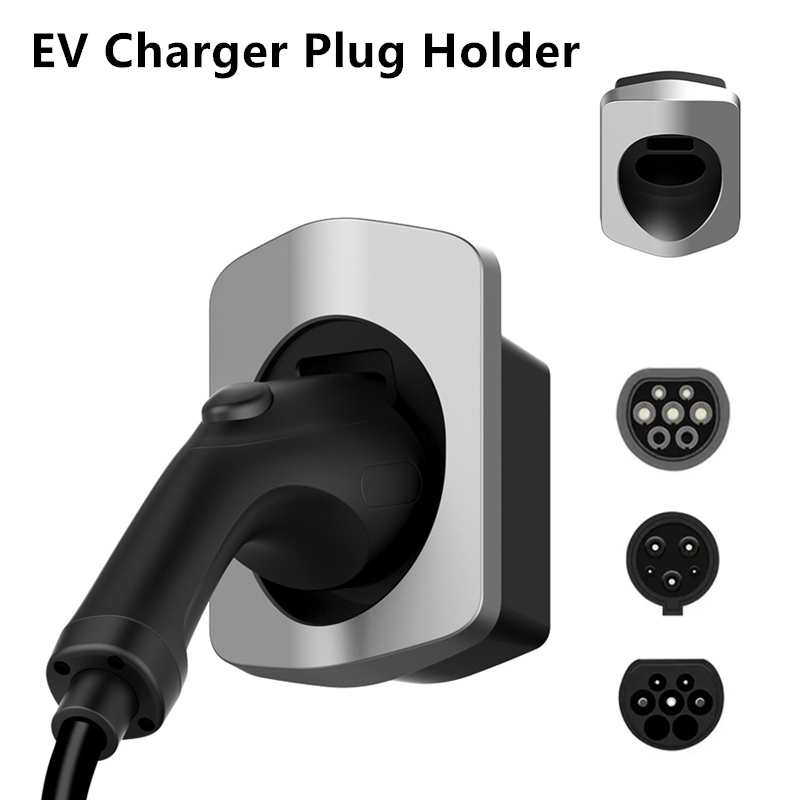 タイプ 2 EV 充電器プラグ ホルダー IEC62196 充電ケーブル オーガナイザー プラグ スタンド ウォールボックス EV 充電器サポート Type2 Type1 GBT