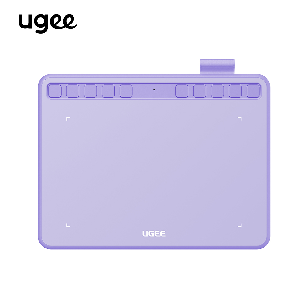 UGEE S640 グラフィックタブレット 6.3x4 インチデジタル描画タブレット、バッテリー不要のスタイラス付き 10 ショートカットサポート Android Windows Mac