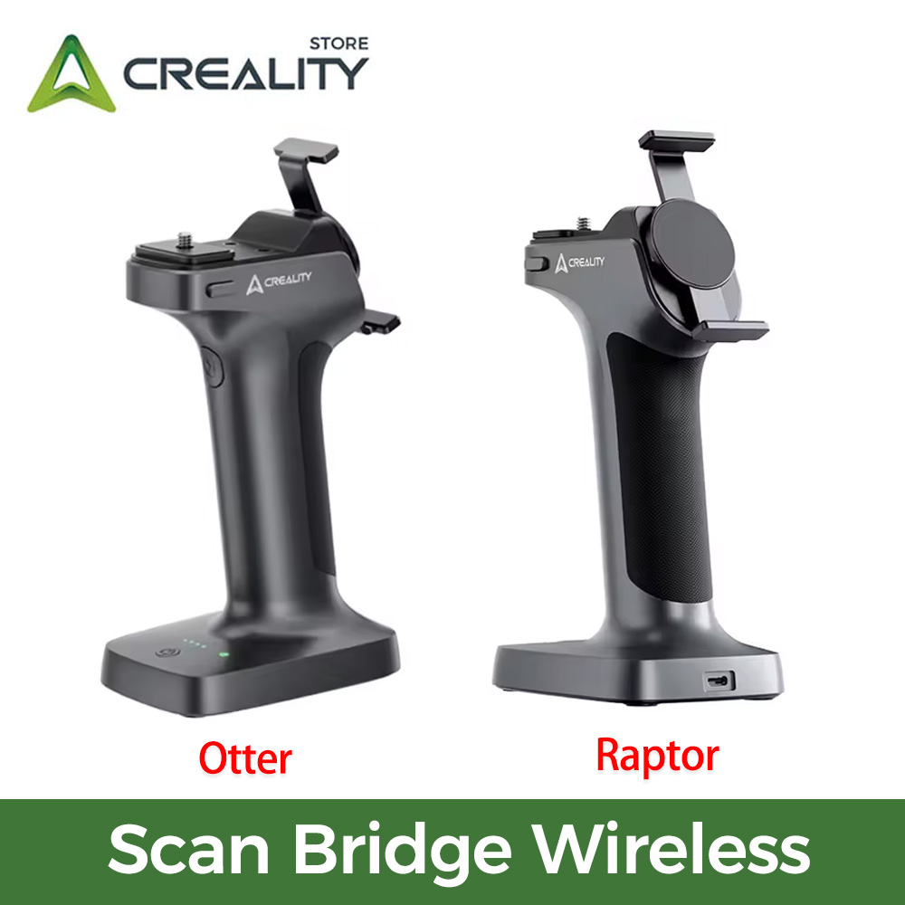 Creality Scan Bridge 3D スキャンの携帯性を再定義 Otter/ Raptor /RaptorX 3D スキャナー用ハンドヘルド ワイヤレス WiFi6 スキャナー