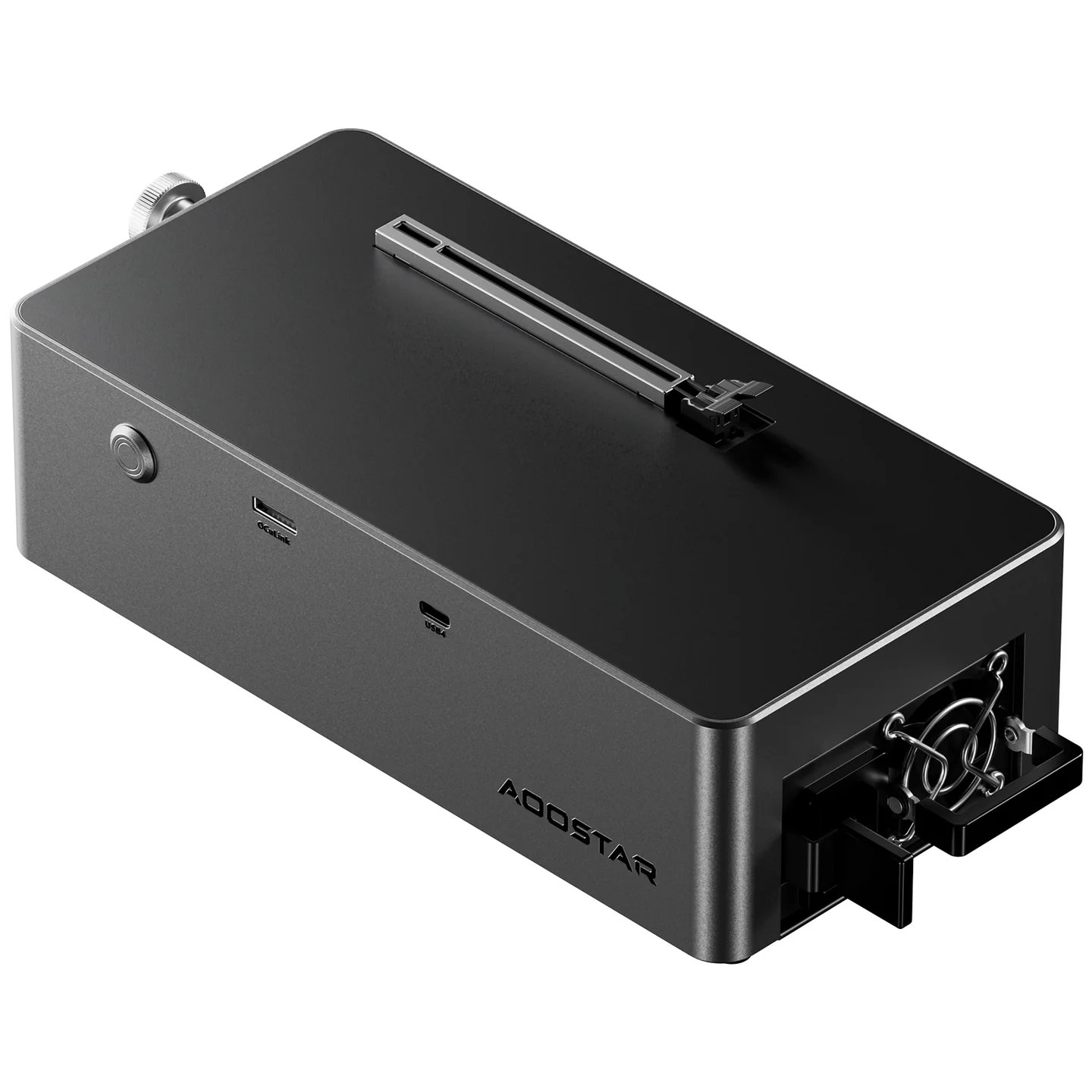 AOOSTAR AG02 EGPU ドック、OCulink USB4 ポート、内蔵 Huntkey 800W 電源、TGX インターフェイスのホットスワップをサポート