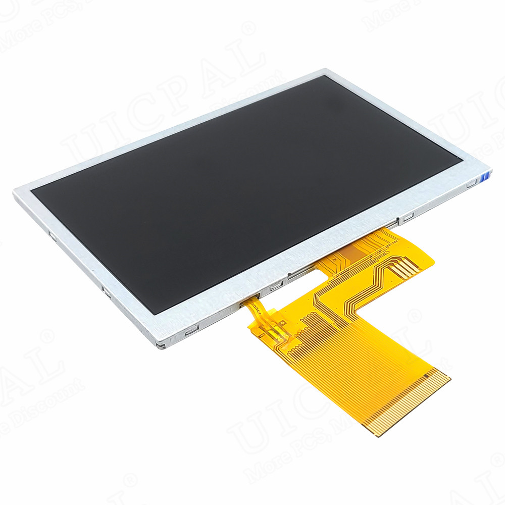 4.3 インチ TFT LCD ディスプレイ画面モジュール 480*272 HD IPS TN NV3047 プラグイン 40PIN 24 ビット RGB インターフェース 3.3V 500 1000 輝度