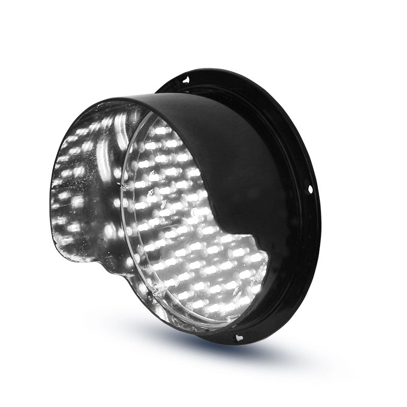 交通安全カスタマイズされた 200 ミリメートル白色 LED 交通信号光モジュール DC12V DC24V 交通交換