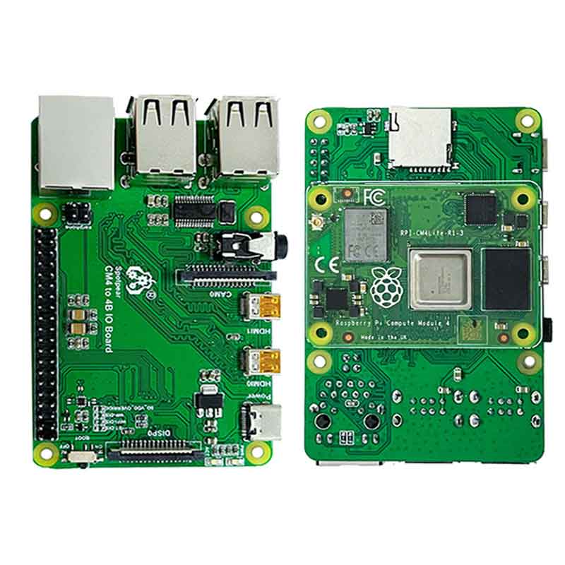 Raspberry Pi CM4 IOボード CM4から4Bへのインターフェース拡張ボード CM4からPI4Bへのアダプタ