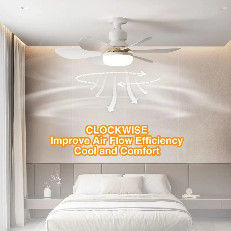 E27 リモート LED 30W シーリングファンライト調光機能付きリビングルーム研究や家庭での使用に適しています 85-265V