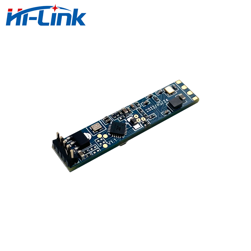 50 個小型 HLK-LD2410B レーダーセンサーモジュールスマート電子 24GHz 人の存在ステータスセンシング