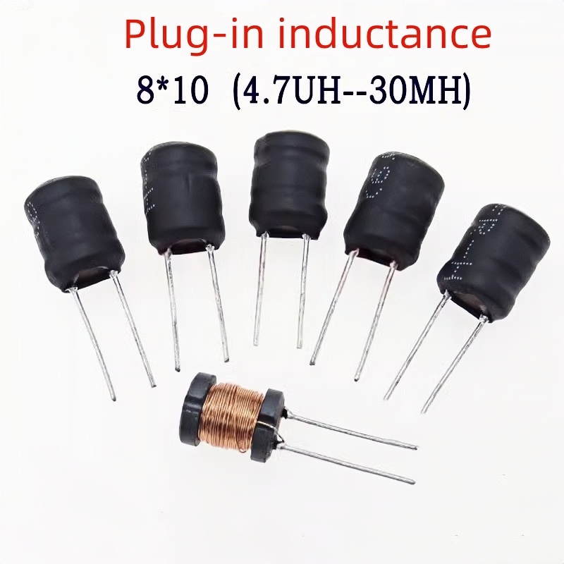 10 個 I タイプインダクタ 8 * 10-1MH2.2MH3.3MH10MH プラグインインダクタ