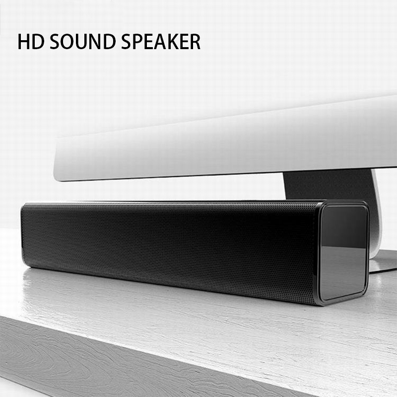 ポータブル 3D ステレオ HD サウンドコンピュータスピーカーサウンドボックスホームシアターサウンドバーミニサブウーファーデスクトップサウンドバーテレビオフィスゲーム