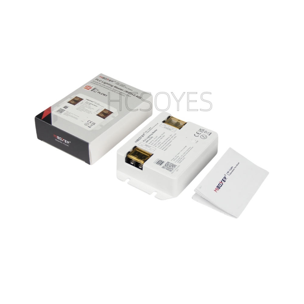 新しい MIBOXER PLC 照明マスター PLCW1 (WiFi 2.4G) TUYA SMART APP リモコン内蔵 18 ダイナミック モード (ジャンピング チェンジ付き)