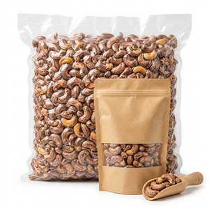 Unroasted, Unpeeled Cashews—Snack-Grade, Premium Quality from Benin, 2-Year Supply, Packaged in Cardboard Boxes