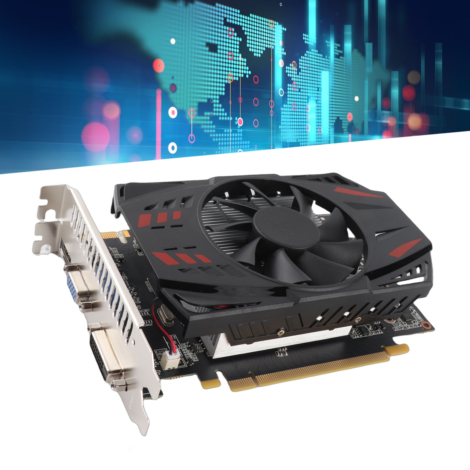 コンピューターグラフィックカード、ゲーミンググラフィックカード、128ビットGDDR5、2560x1600、オフィスやゲーム向けのコンピューターグラフィックカード