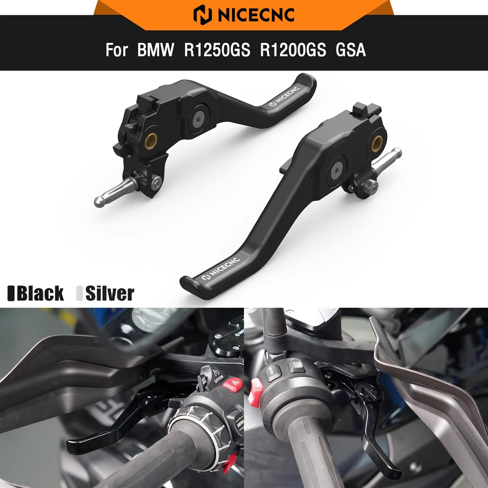 ショーティーブレーキクラッチレバー BMW R1250GS R1200GS アドベンチャー R1250 1200 GS R nineT R1200R R1200RS R1200RT R1250R R1250RS R1250RT
