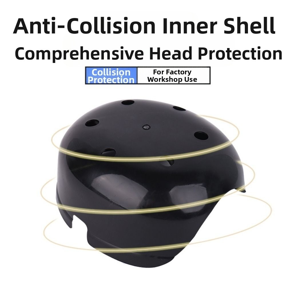ABS インナーシェル安全ハードハットトップ 6 穴ハードキャップシェルバンプキャップ安全通気性頭部保護安全ヘルメット