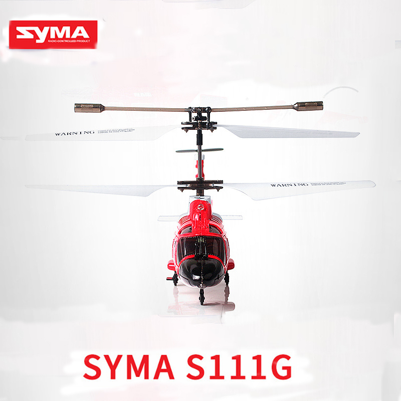 オリジナル SYMA S111G 3.5CH 軍事高シミュレーションリモコンヘリコプタージャイロスコープ LED ライトドロップヘリコプターを搭載