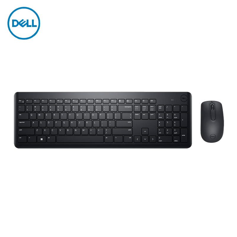 Dell KM3322W ワイヤレス キーボード マウス コンボ 2.4GHz ワイヤレス - ブラック