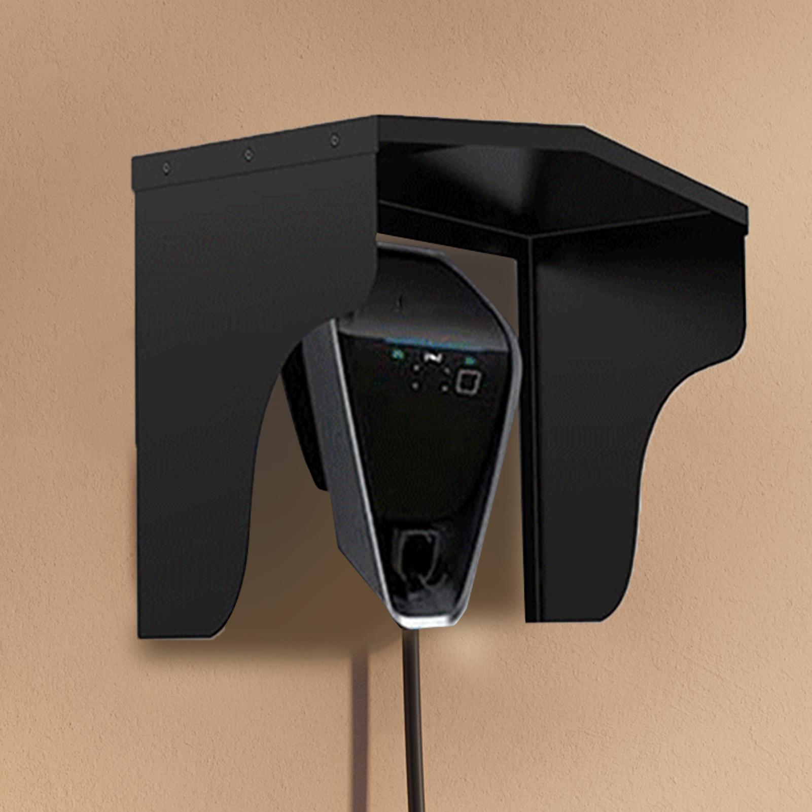 充電パイル レイン カバー ソケット プレート 保護ケース ウォール マウント 充電パイル 保護屋根キット コンセント カバー