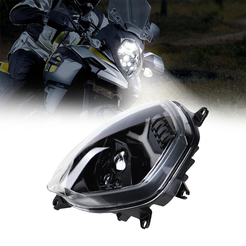 LED ヘッドライトスズキ V-Strom 1000 DL1000 DL650A DL650AL7 DL650XA オートバイライトハイ/ロービーム DRL