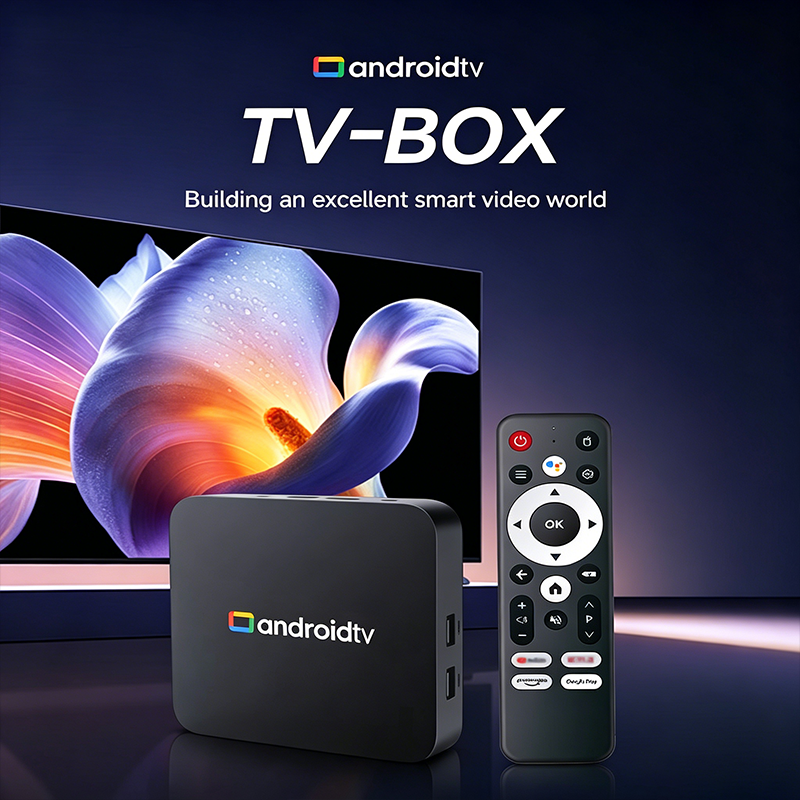 2026 スマート TV ボックス Q18 Android Cortex-A53 デュアル WiFi 5G/6 Google アシスタント BT6.0 Netflix 8GB 128GB メディア プレーヤー