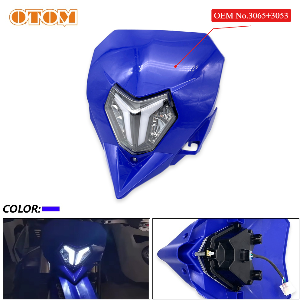 2014-2023 バイク LED ヘッドライトアセンブリ Sherco SE SEF 125 250 300 450 500 ダートバイクフェアリングヘッドランプヘッドライト 3065 3053