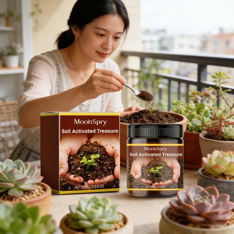 100g 土壌活性剤 植物の発育を効果的に加速 土壌構造を改善し、栄養素の吸収を最適化するコンディショナー