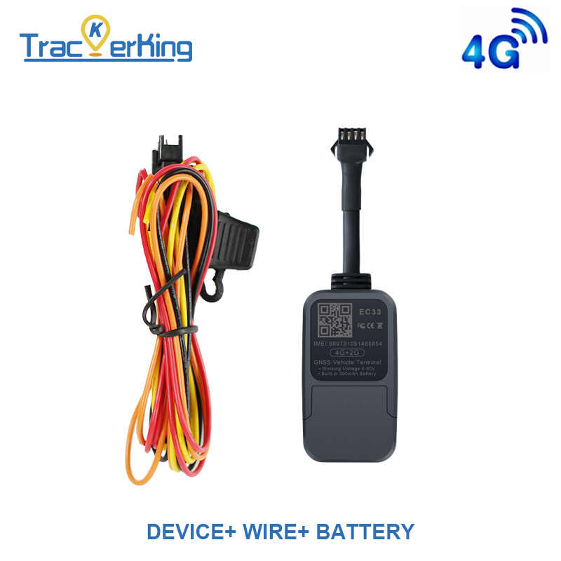TrackerKing EC33Pura 4G GPS 車/モーター/バイク追跡デバイス J16 トラッカー Rastreador GT06 プロトコル