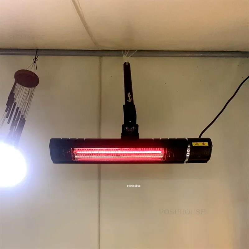 屋外パティオヒーターレストランハイパワー暖房ストーブ商業暖房ランプ冬ルームヒーターぶら下げ電気ヒーター