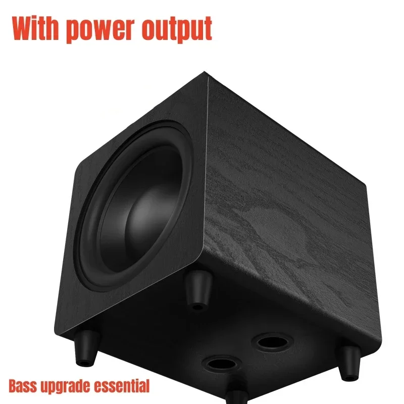Ibass 10 インチ 300 ワット高出力サブウーファーホームシアターポータブルコンピュータスピーカーデジタル伝送ロスレス音質テレビ
