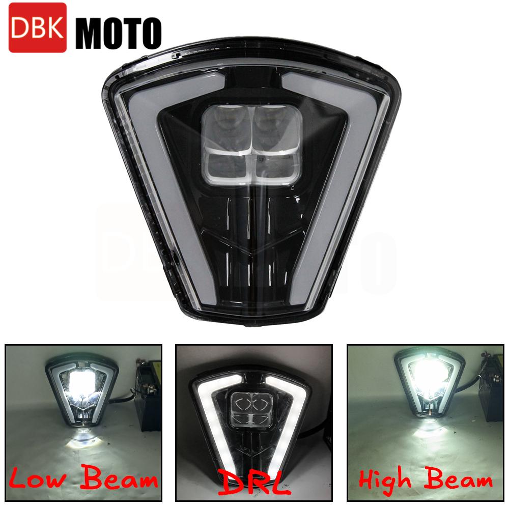 Motorcycle LED Headlight For GasGas EX250 300 ES350 500 700 EC125 200 250 300 400 450 515 2024 Headlight Mask Headlamp Assembly