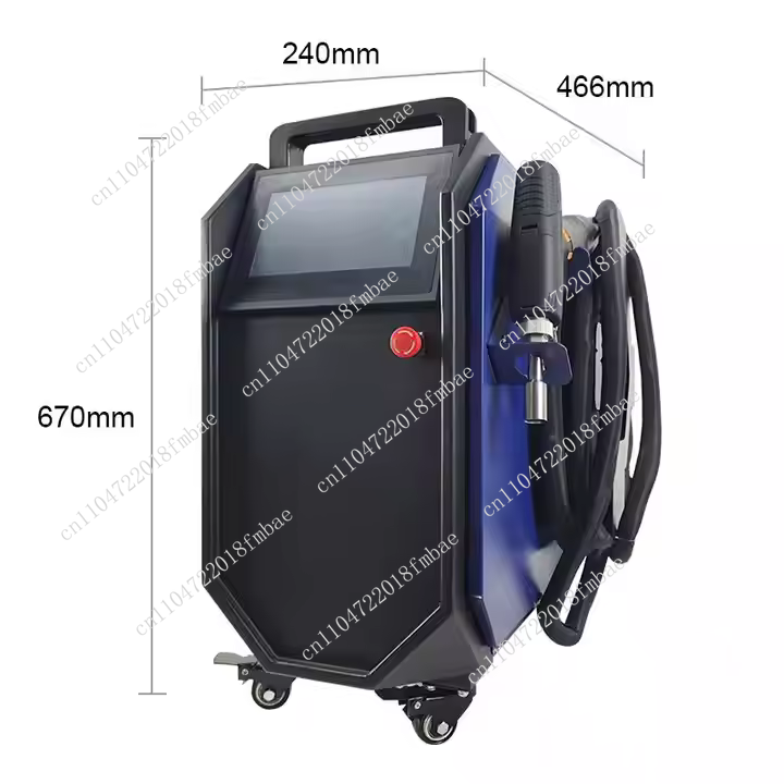 4-in-1 700W/1500W/2000W ハンドヘルドファイバーレーザー溶接機 空冷 操作が簡単 2 年保証